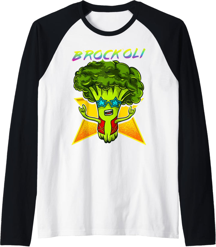 Rockender Brokkoli - Veganismus und Rock 'n' Roll Raglan