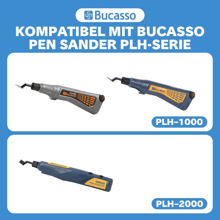 Schleifpapier für Pen Sander PLH-1000, PLH-2000, 180/240/400/800/1000 Grits Je 10 Stück mit je 20 Pa