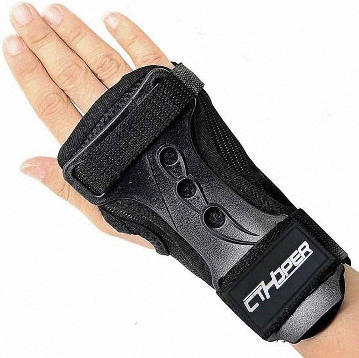 CTHOPER Handgelenkschoner Inliner, Skating Snowboard Handschutz Protektoren Erwachsene für Handschuh