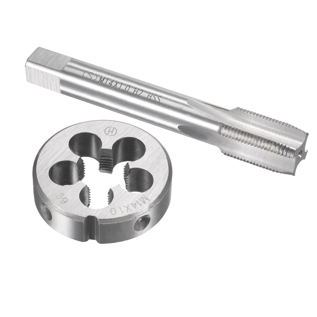 sourcing map Gewindebohrer M14 x 1mm Gewindebohrer mit Legierungswerkzeug