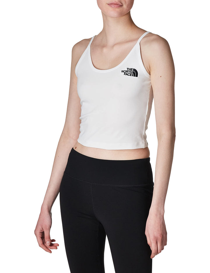 THE NORTH FACE Damen Trägershirt/Cami Shirt-nf0a55aq Trägershirt/Cami Shirt L Tnf White, L Tnf White
