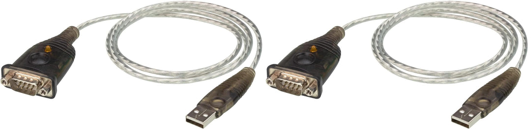 ATEN UC232A1 USB zu Seriell Konverter, 1 m (Packung mit 2) grau 1M (Packung mit 2), grau 1M (Packung
