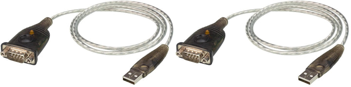 ATEN UC232A1 USB zu Seriell Konverter, 1 m (Packung mit 2) grau 1M (Packung mit 2), grau 1M (Packung