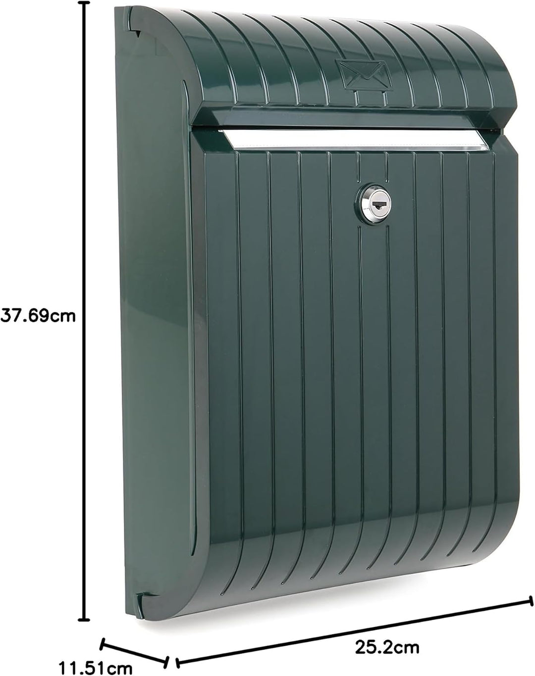 Tatay 0044003 - Briefkasten, grün Vert Foncé, Vert Foncé
