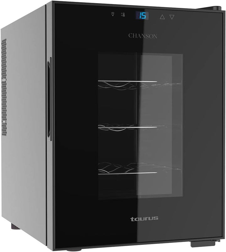 Taurus WC12T Weinkühler 12 Flaschen, Cast Iron, 31 liters, 12 bottiglie