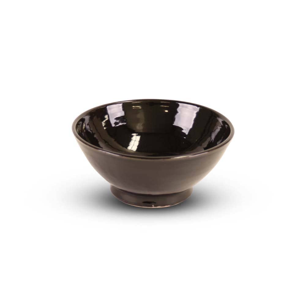 Marokkanische Schale Schwarz Ø 19 x 9cm
