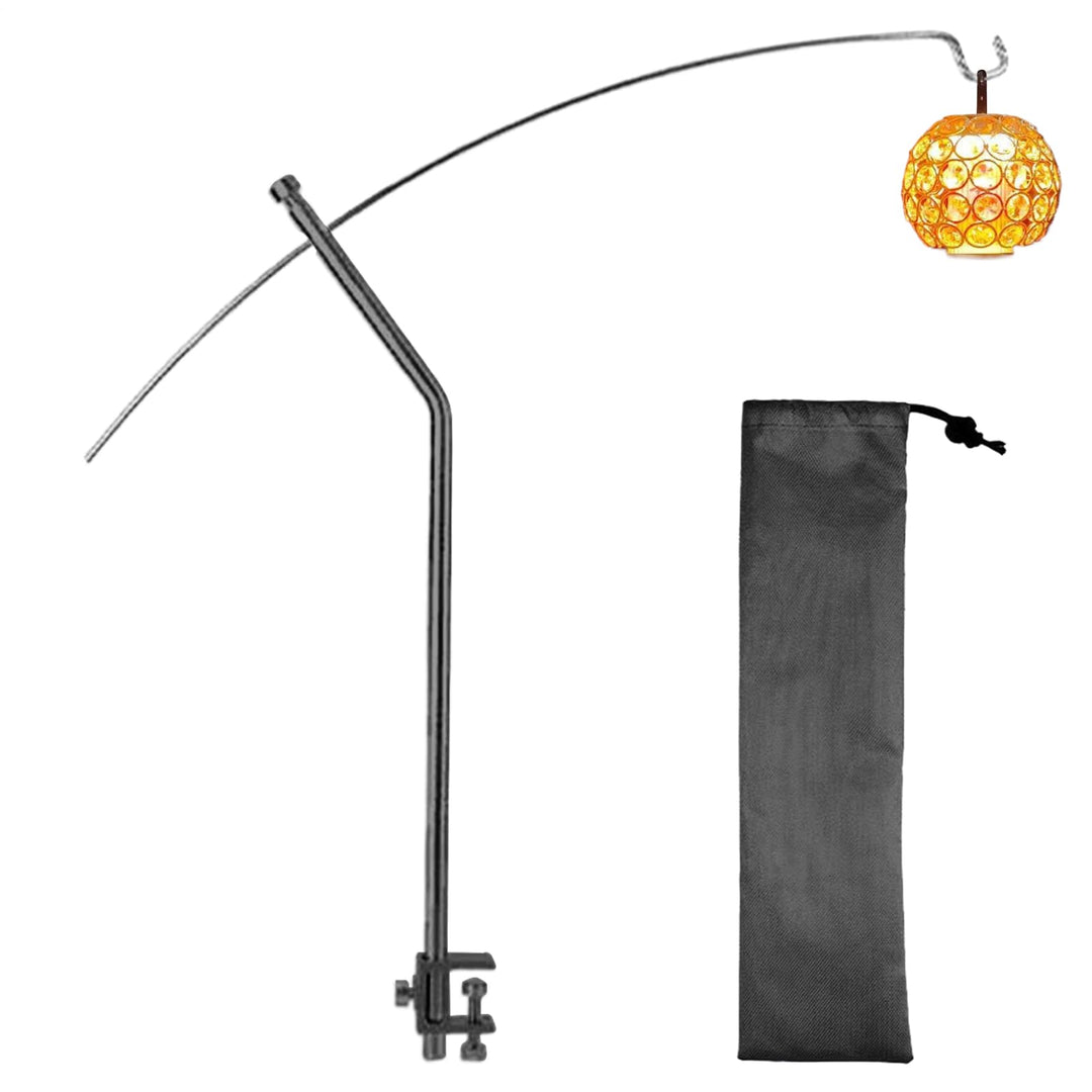 Camping Lichtständer | Faltbarer Campingleuchten Ständer Stab - Verstellbarer Lampenständer Outdoor