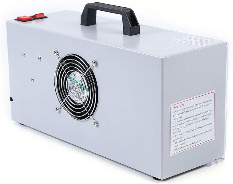 LENJKYYO Spritzkabine Mini Absauganlage inkl. Drehteller als Zubehör, Lackierkabine für Modellbau un