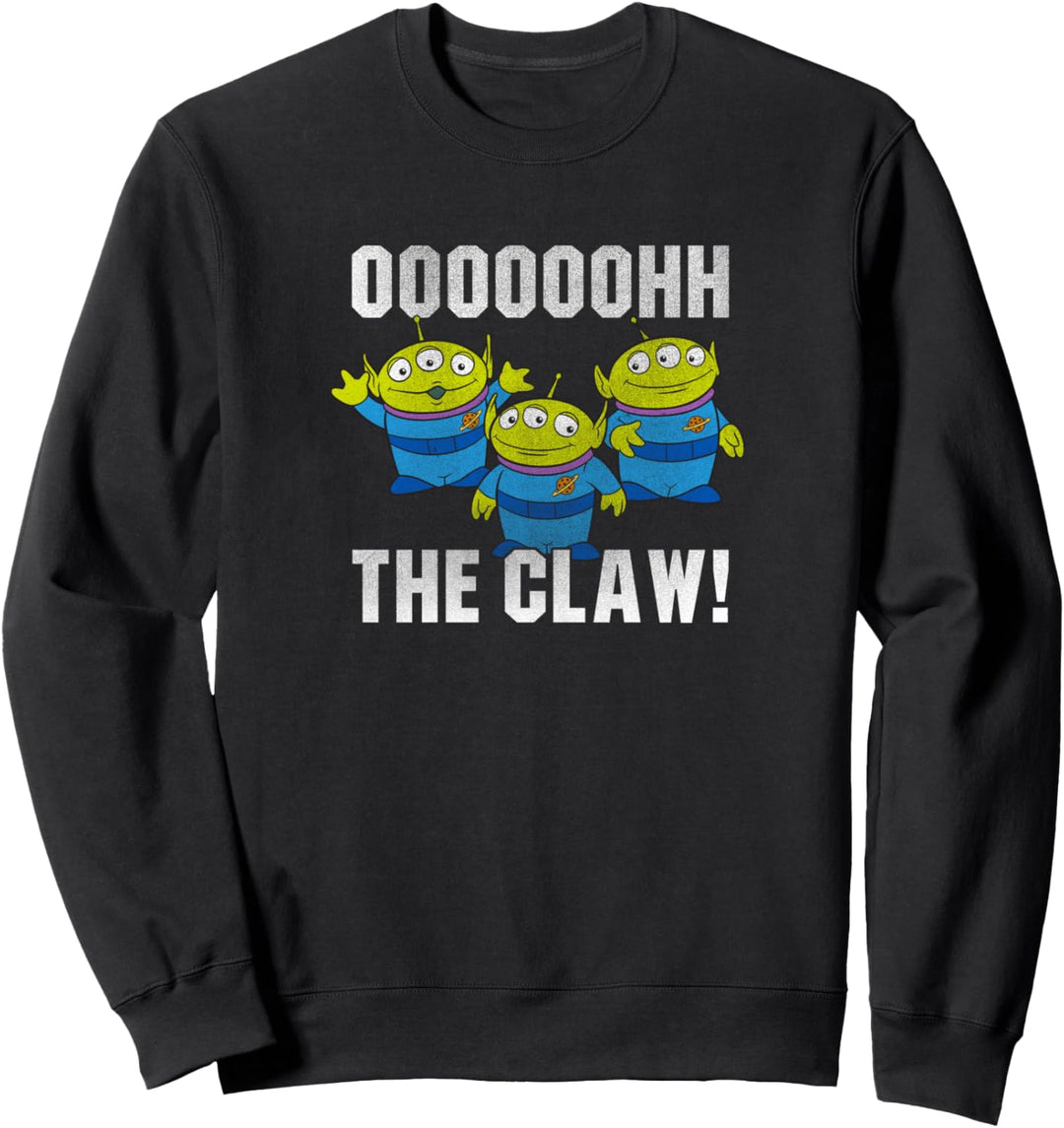 Disney Pixar Toy Story Aliens The Claw Distressed Sweatshirt