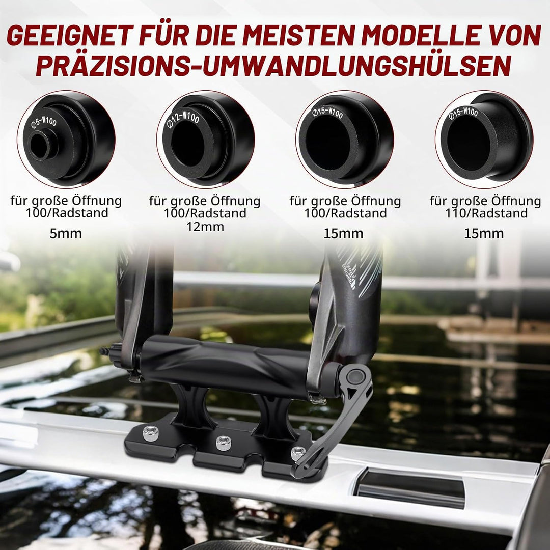 2 Stück Fahrrad Gabelhalterung, Auto Fahrrad Dachträger Gabelhalterung Schnellspanner, Gabelhalterun
