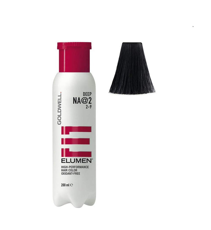 Goldwell Elumen Deep Haarfarbe 2 NA, 1er Pack, (1x 200 ml) 2NA 200 ml (1er Pack), 2NA 200 ml (1er Pa