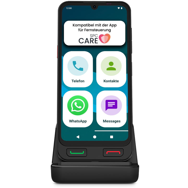 SPC Zeus 2 Pro - Smartphone für Senioren Kompatible mit App Fernverwaltung und -ortung | Easy-Mode,