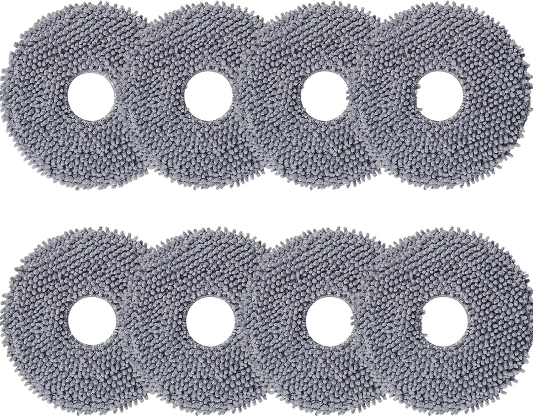 AiLomey 8 Stück Wischtücher Zubehör für Roborock Q Revo, Wischpads Ersatzteile für Roborock Q Revo S