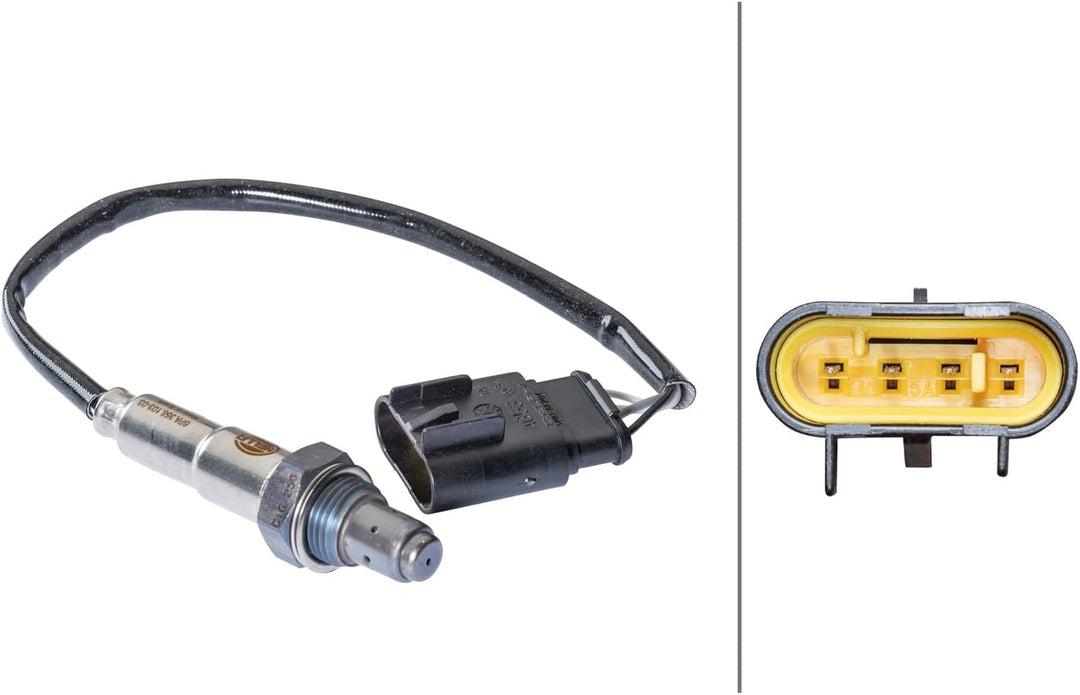 HELLA 6PA 358 103-031 Lambdasonde - 4-polig - Kabel: 250mm