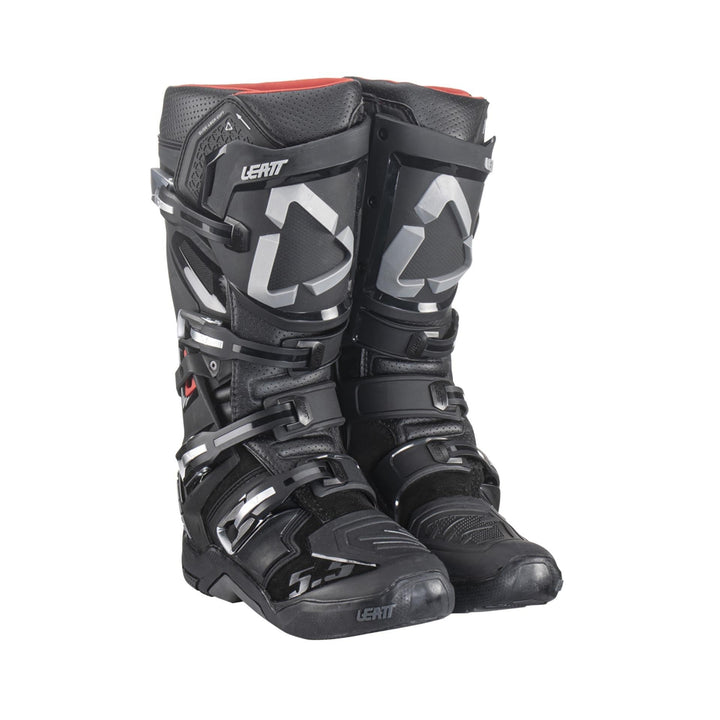 Leatt 5.5 Motorradstiefel 40.5 EU Schwarz, 40.5 EU Schwarz