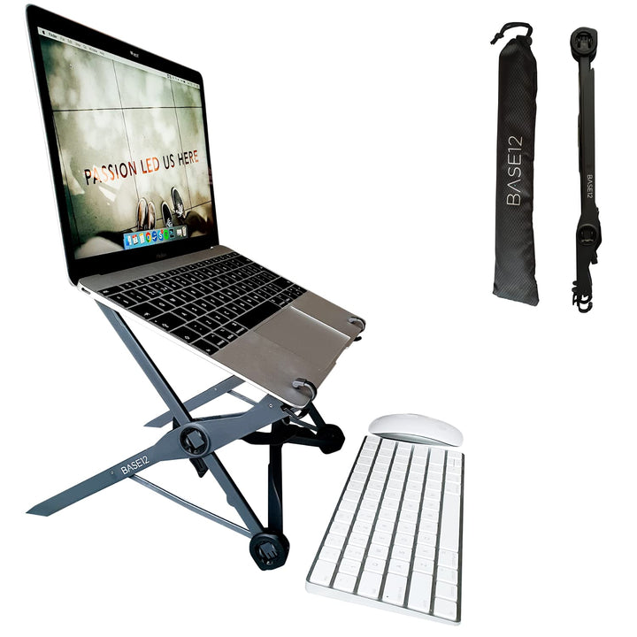 Tragbarer Laptop-Ständer, belüftet, verstellbar, Universell, für MacBook und andere Laptops