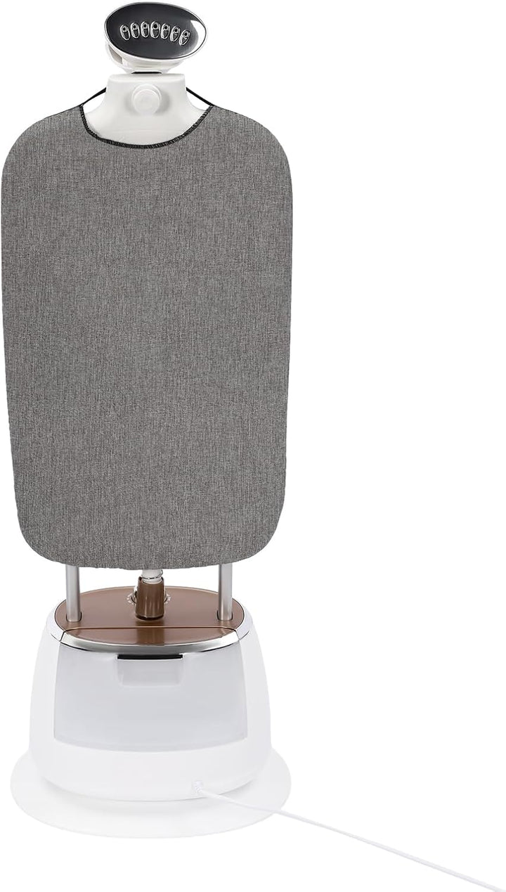 Steamer Dampfglätter, Home Stand-Dampfglätter mit Bügelbrett, Anti-Verbrühungs-Handschuh, 1.6L Wasse