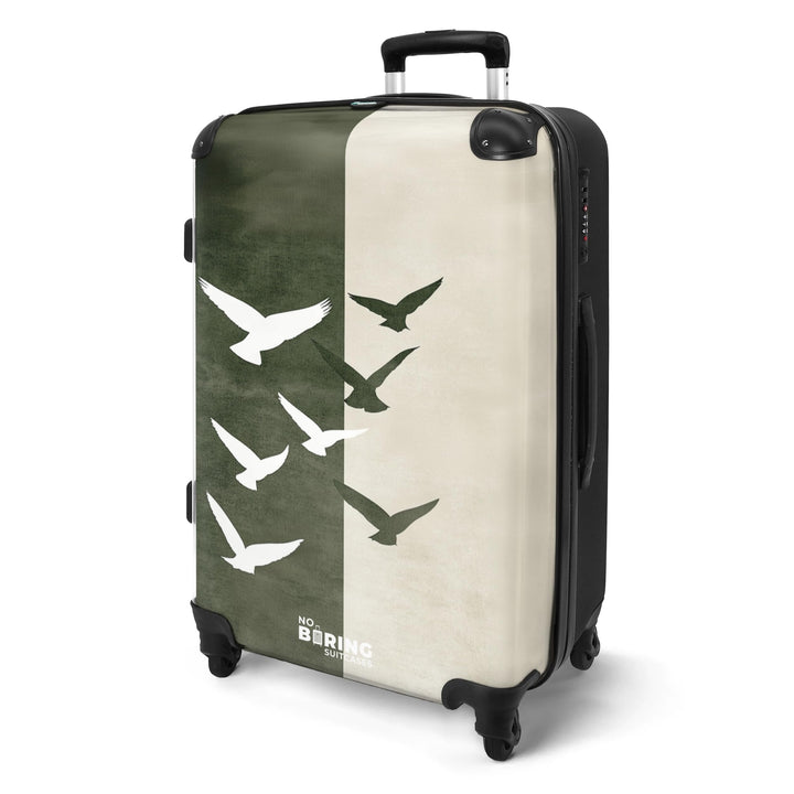 Koffer Mittelgross 67x43x25 cm Hartschalenkoffer L Trolley Rollkoffer 4 Rollen Leicht Hartschale Mit