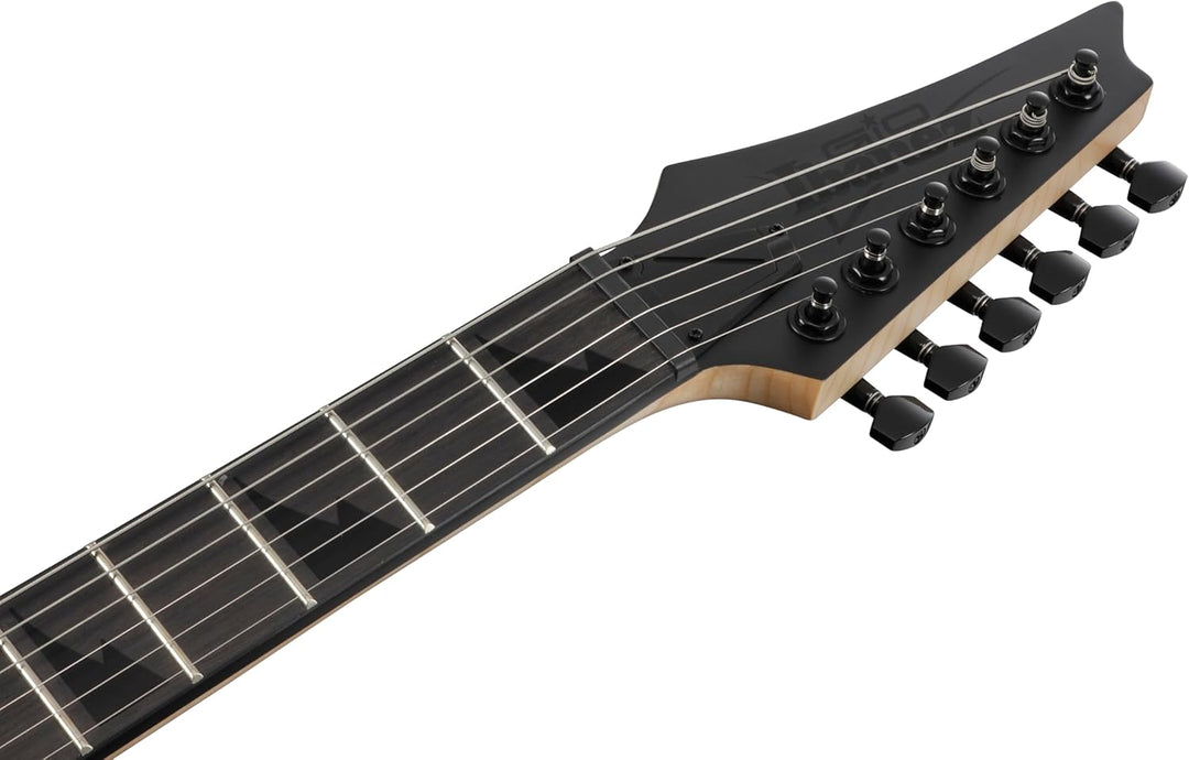 Ibanez GRGR131EX-BKF GIO Stealth Series Electric Guitar - Black Flat