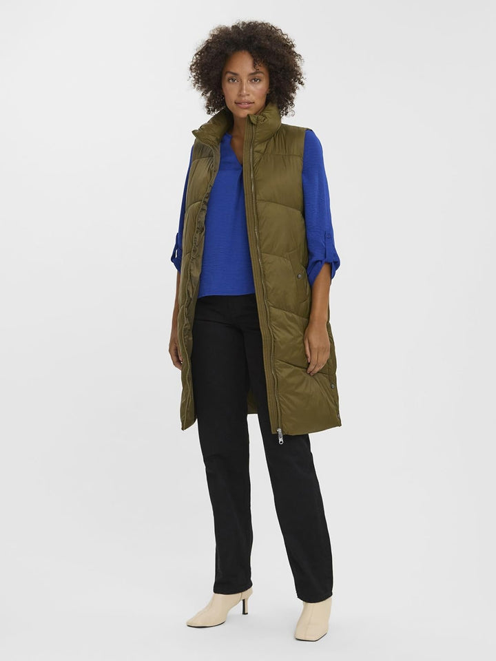 VERO MODA female Weste VMUPPSALA Weste XS Dark Olive, XS Dark Olive
