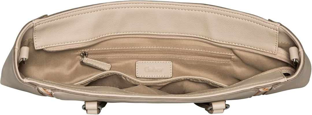 Gabor Damen Jolene Shopper Taupe, Taupe