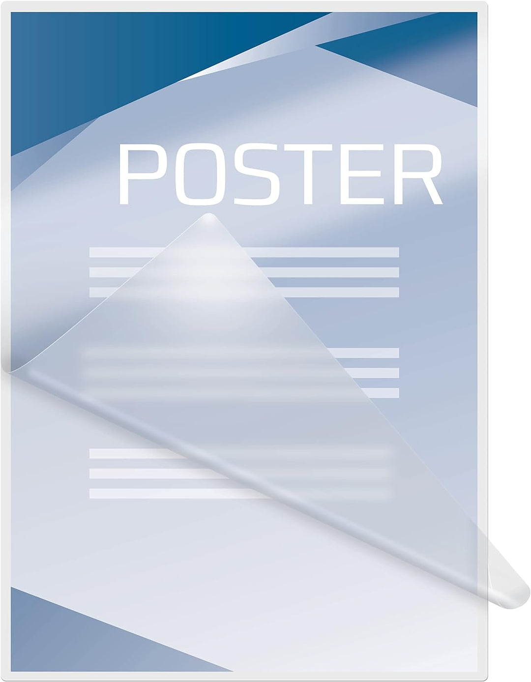 GBC Laminierfolien A3 Matt 125 mic, Beschriftbare Oberfläche, Robuste Laminiertaschen im 50er Pack,