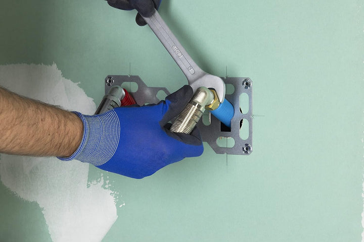 FIXSYSTEM Duale PER Druckplatte (Schraubverschluss) Ø 16 mm für Dusche/Badewanne PER à compression -