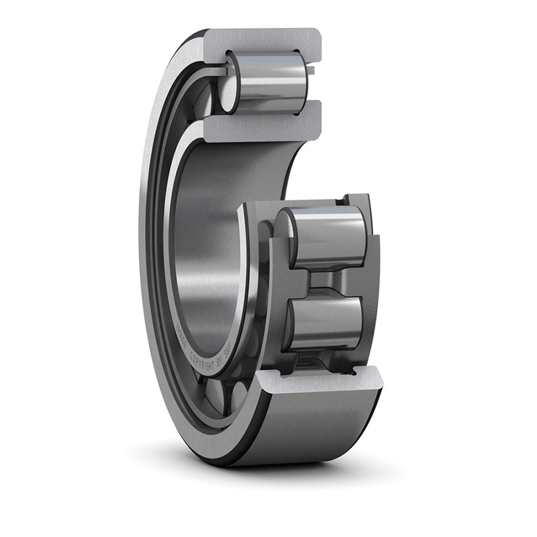 SKF NJ 315 ECJ/C3 Radialrollenlager, 75 ID, Stahl