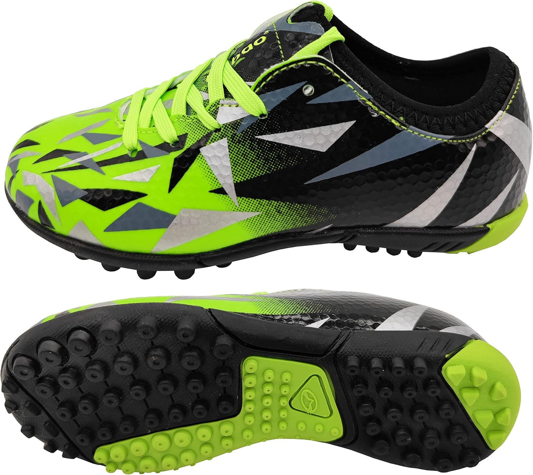 Kinder Fussballschuhe Turf Cleat Fussballschuhe Firm Ground Schnürsenkel Athletics Trainingsschuhe I