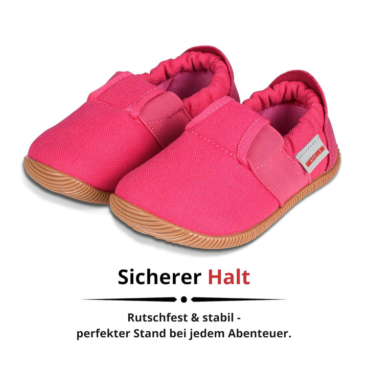 GIESSWEIN Unisex Kinder Söll-Slim Fit Flache Hausschuhe 28 EU Purpur, 28 EU Purpur