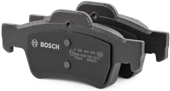 Bosch BP412 Bremsbeläge - Hinterachse - ECE-R90 Zertifizierung - vier Bremsbeläge pro Set