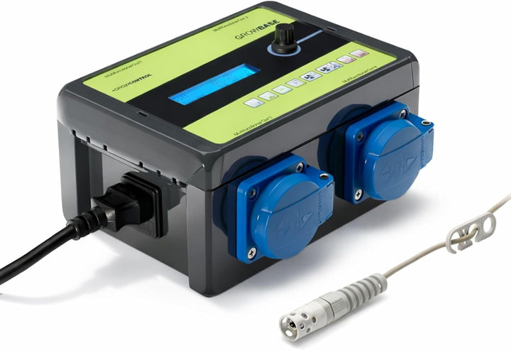Weedness GrowControl Klimasteuerung Abluft Lüfter Ventilator (GrowBase WiFi), GrowBase WiFi