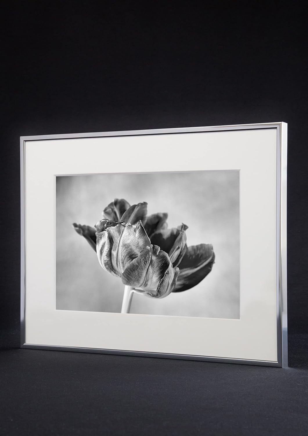 accent by nielsen Aluminium Bilderrahmen Accent, 50x60 cm, Schwarz Matt 50 x 60 cm Schwarz Matt, 50