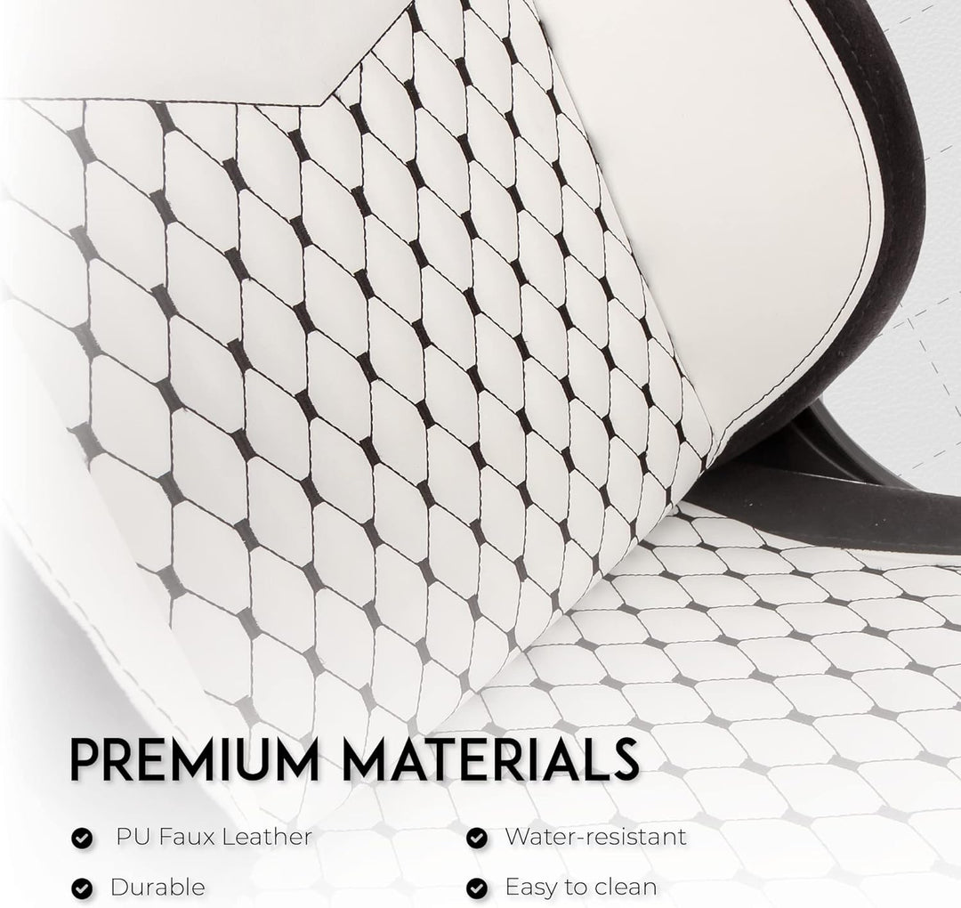 noblechairs Epic Gaming Stuhl - Bürostuhl - Schreibtischstuhl - PU-Kunstleder - Inklusive Kissen - W