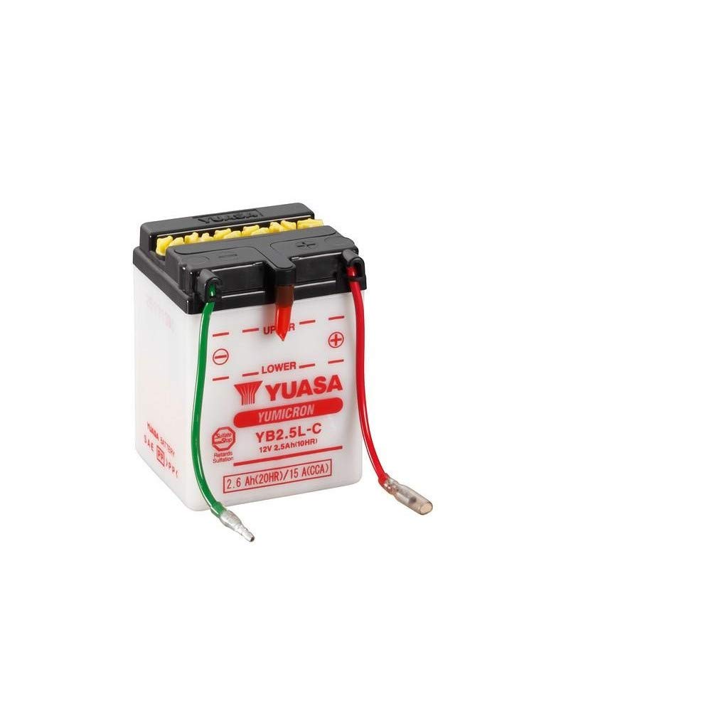YUASA BATTERIE YB2.5L-C offen ohne Saeure