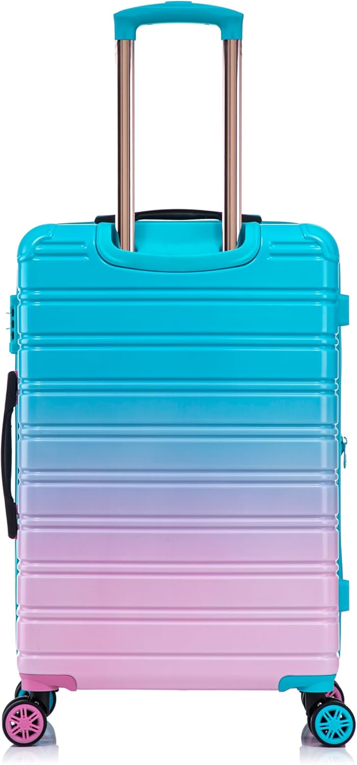 CELIMS - Koffer aus Polycarbonat, Blau und Rosa, Cabine, ▪ Material: hartes Polycarbonat, robust. Ca