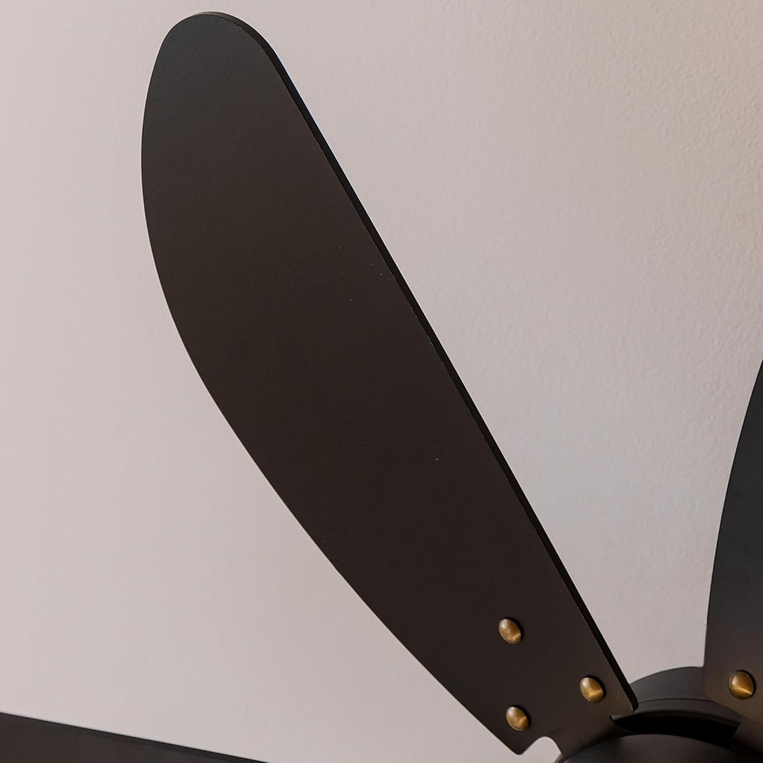 Cecotec Deckenventilator EnergySilence Aero 3600 Vision Full Black, 92 cm | Lampenfassung ohne Leuch