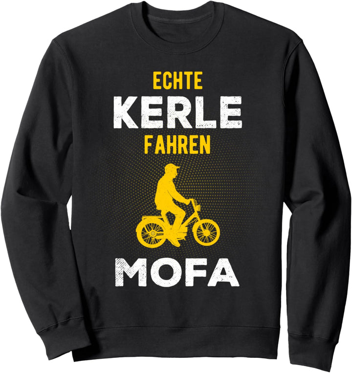 Mofafahrer Sprüche Mofafahren Retro Mofa Zubehör Lustig Sweatshirt