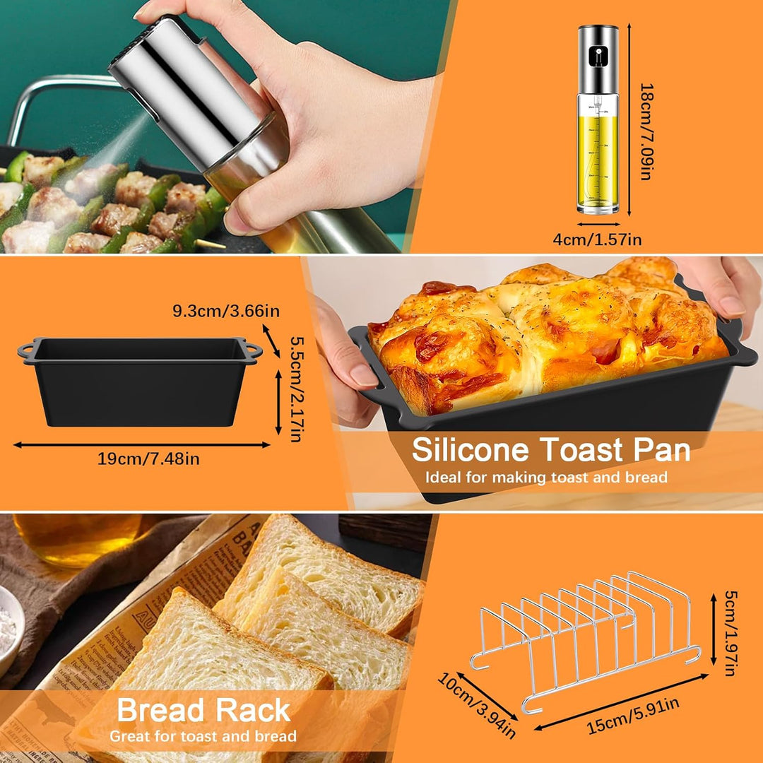 Heissluftfritteuse Zubehör für Ninja Foodi MAX Dual Zone Air Fryer AF400EU AF400EUCP AF451EU AF300EU