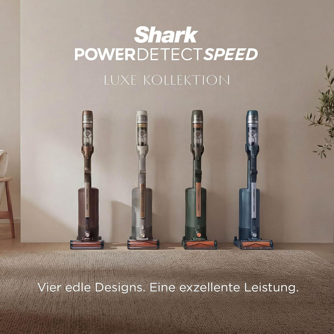 Shark PowerDetect Speed Luxe Collection Clean &amp; Empty Akku-Staubsauger | Anti-Allergen-HEPA-Filtrati
