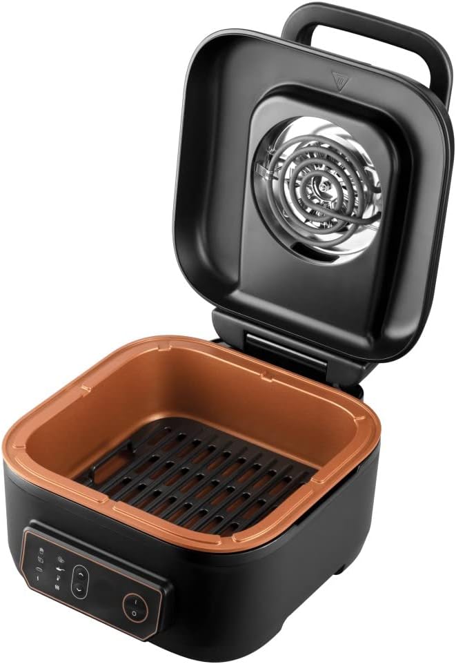 Russell Hobbs Heissluftfritteuse XL Multi [5,5L|AirFryer & Grill & Multikocher] SatisFry (spülmaschi