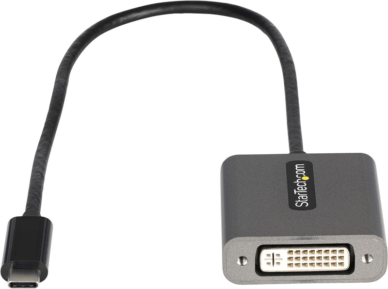 StarTech.com USB-C auf DVI Video Adapter - 1920x1200 USB Typ-C auf DVI-D Monitor Konverter, USB-C Do