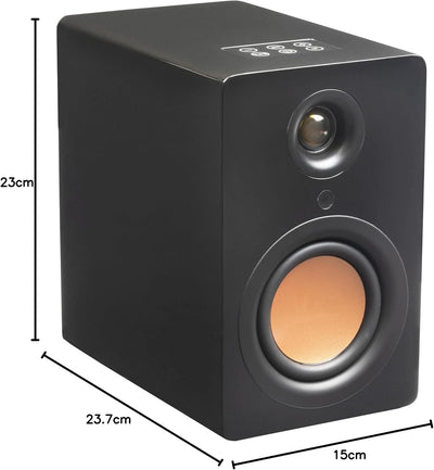 Mitchell Acoustics uStream One | Hi-Fi True Wireless Stereo AKTIVE Lautsprecher | Keine Kabel zwisch