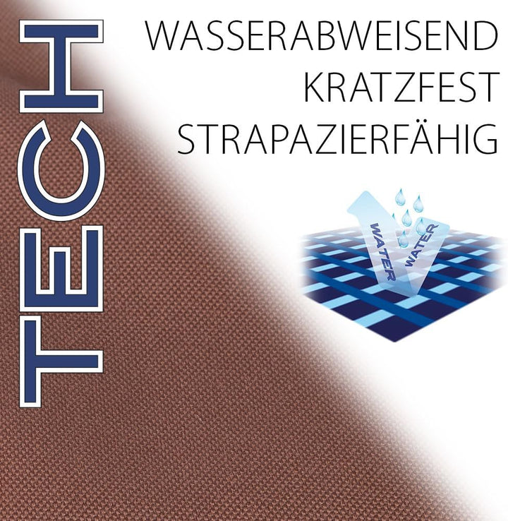 Ferplast Hundebett Hundematte, Hundekissen OSCAR 80 aus Waschbarem Technischen Stoff, Wasserabweisen