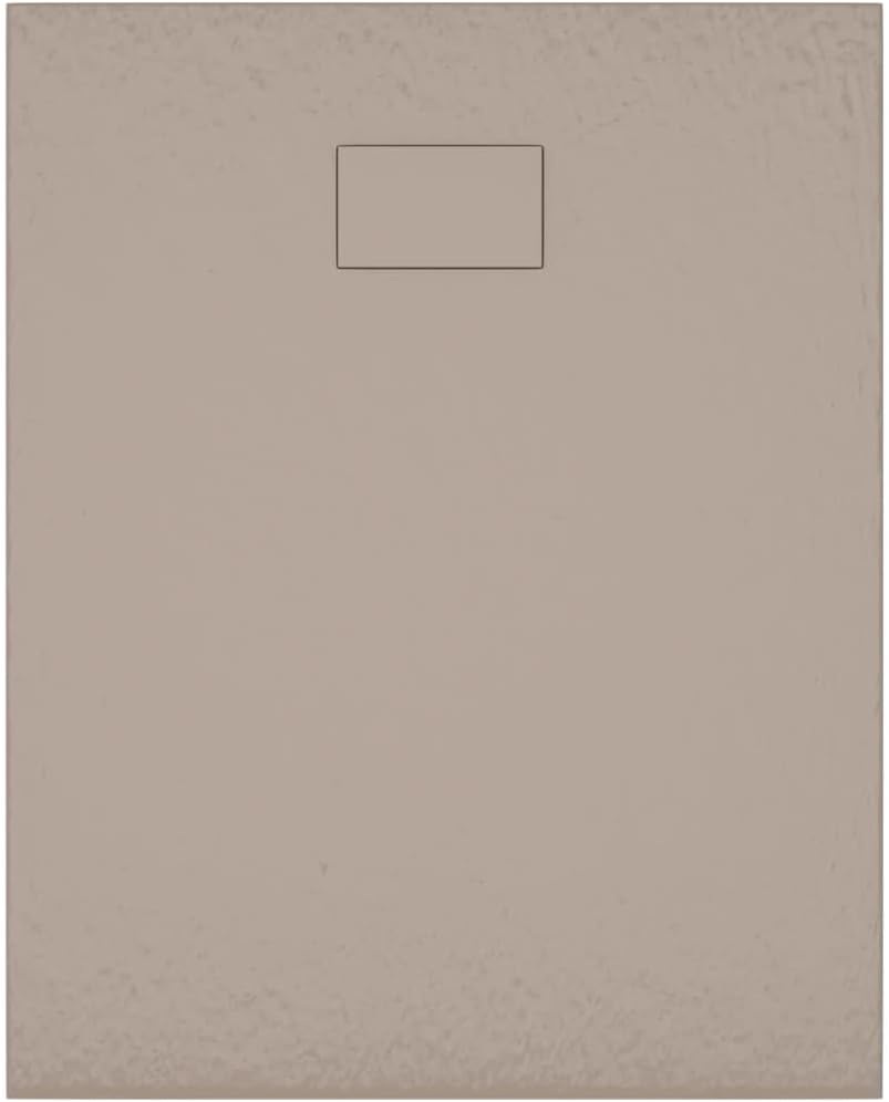 vidaXL Duschwanne SMC Braun 100x80cm