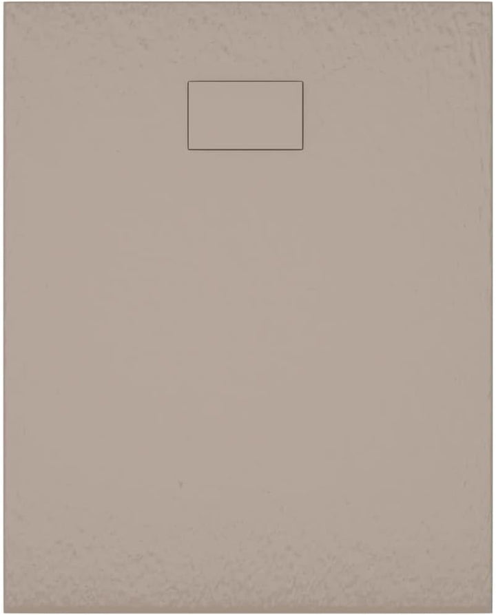 vidaXL Duschwanne SMC Braun 100x80cm