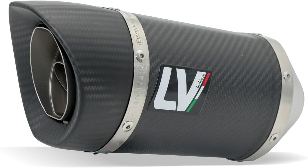 Endschalldämpfer/Auspuffanlage LeoVince SLIP-ON SBK LV PRO, Carbon, mit Zulassung für Honda X-ADV