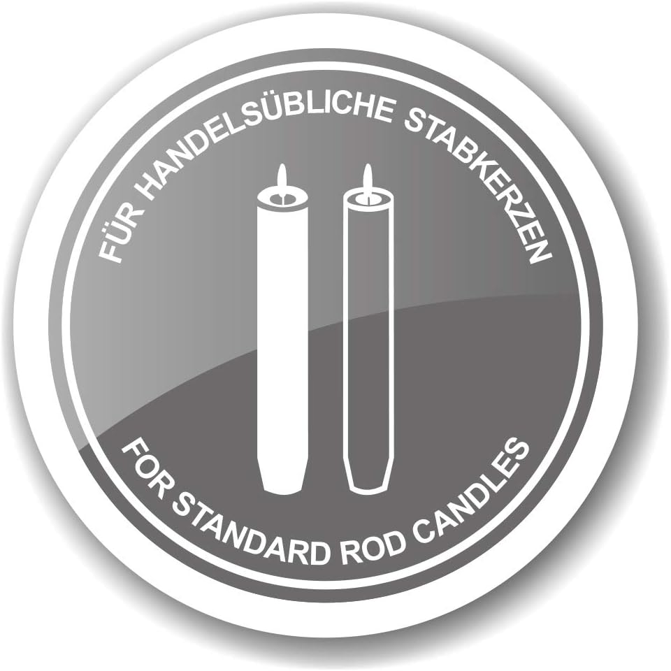 EDZARD Adventskranz Avia, Durchmesser 30 cm, Edelstahl hochglanzpoliert, silberfarben, für Stabkerze