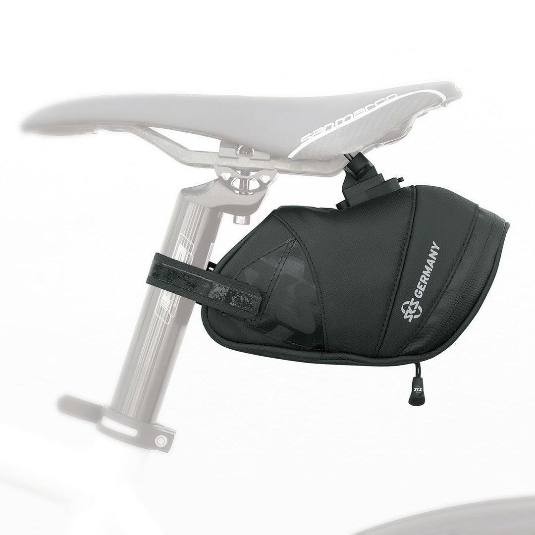 SKS GERMANY EXPLORER Fahrradtasche, Fahrradzubehör (Satteltasche aus gummiertem, wasserabweisendem G