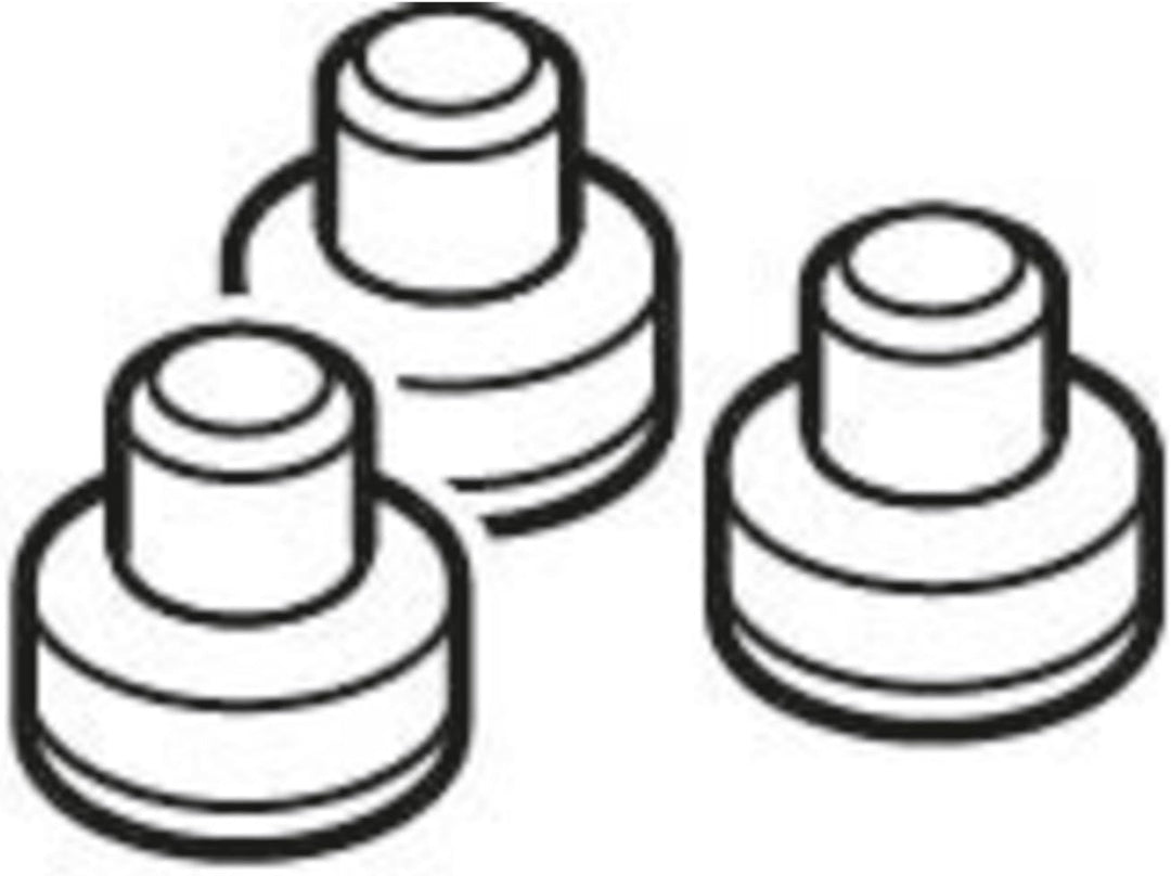Silit Ersatzteil Aromaschutzkapp Sicomatic t-plus/T/L/SN 3-teilig Arbeitsventil + Aromaschutzkapp, A